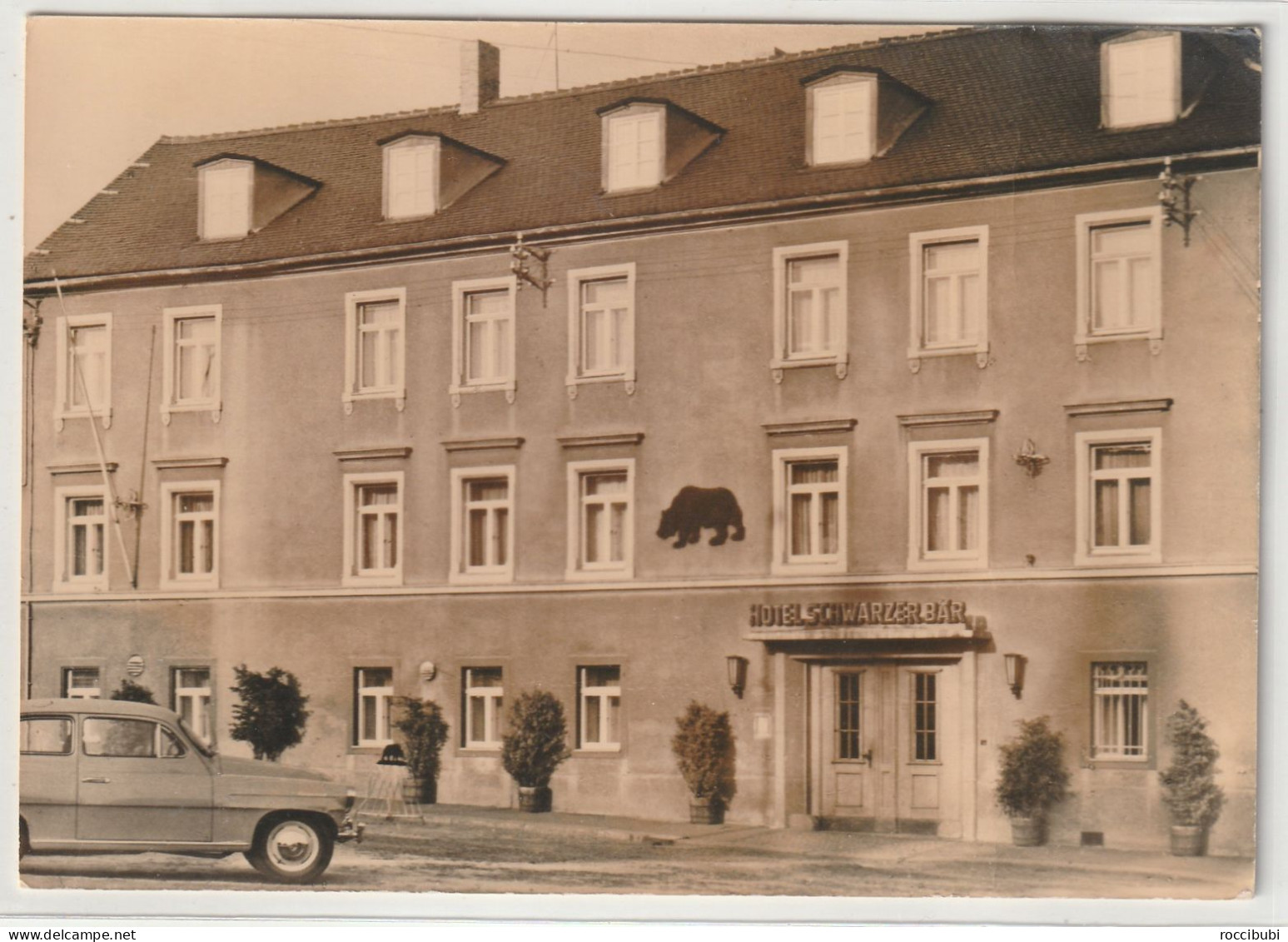 Zittau, Hotel U. Gaststätte "Schwarzer Bär", Sachsen - Zittau