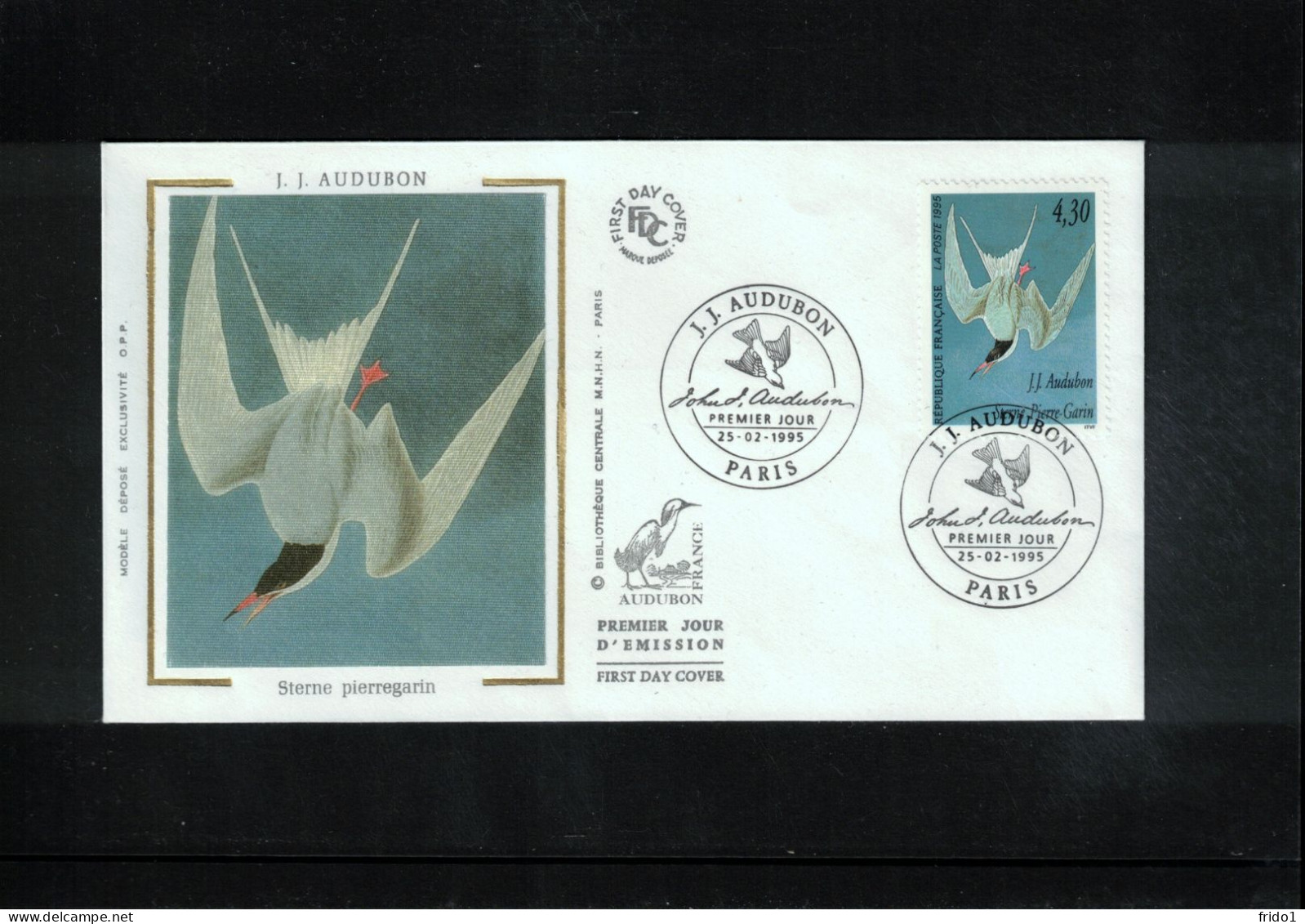 France 1995 Bird FDC - Albatrosse & Sturmvögel