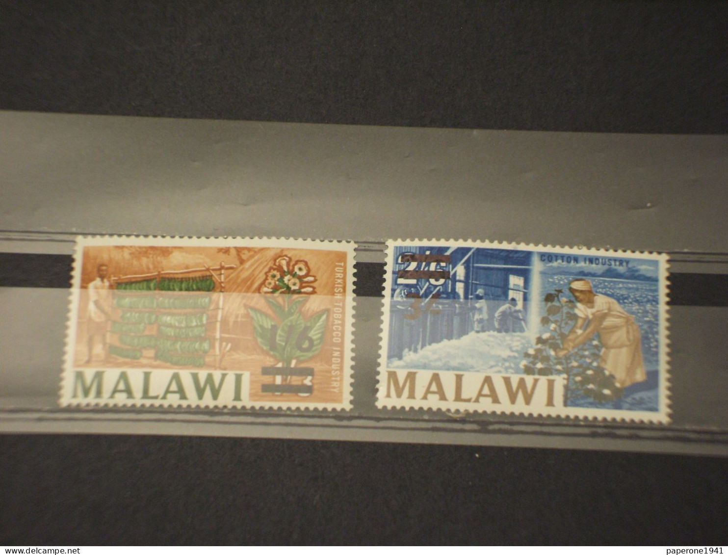 MALAWI - 1965 PIANTE/FIORI 2 VALORI - NUOVI(++) - Malawi (1964-...)