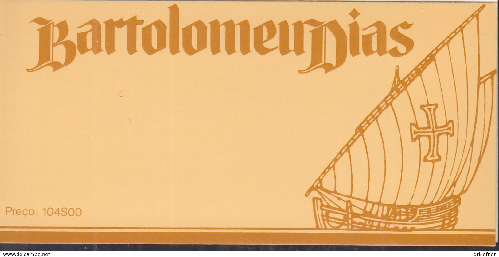 PORTUGAL  Markenheftchen 4, Postfrisch **, Reise Von Diaz, 1988 - Postzegelboekjes