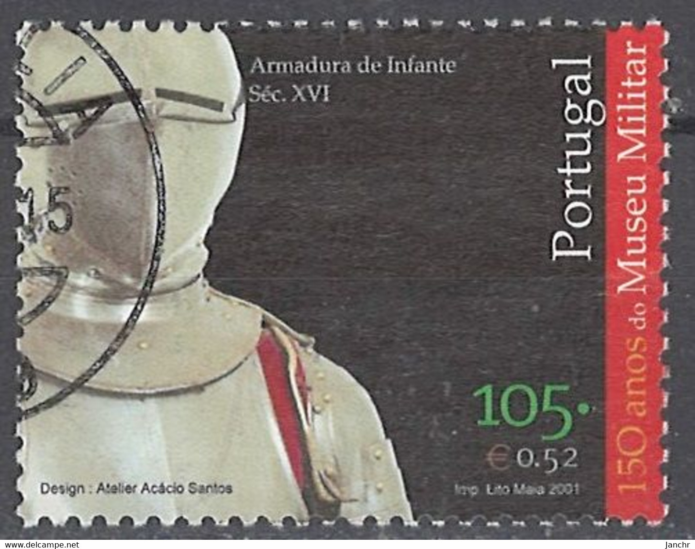 Portugal 2001. Mi.Nr. 2515, Used O - Oblitérés