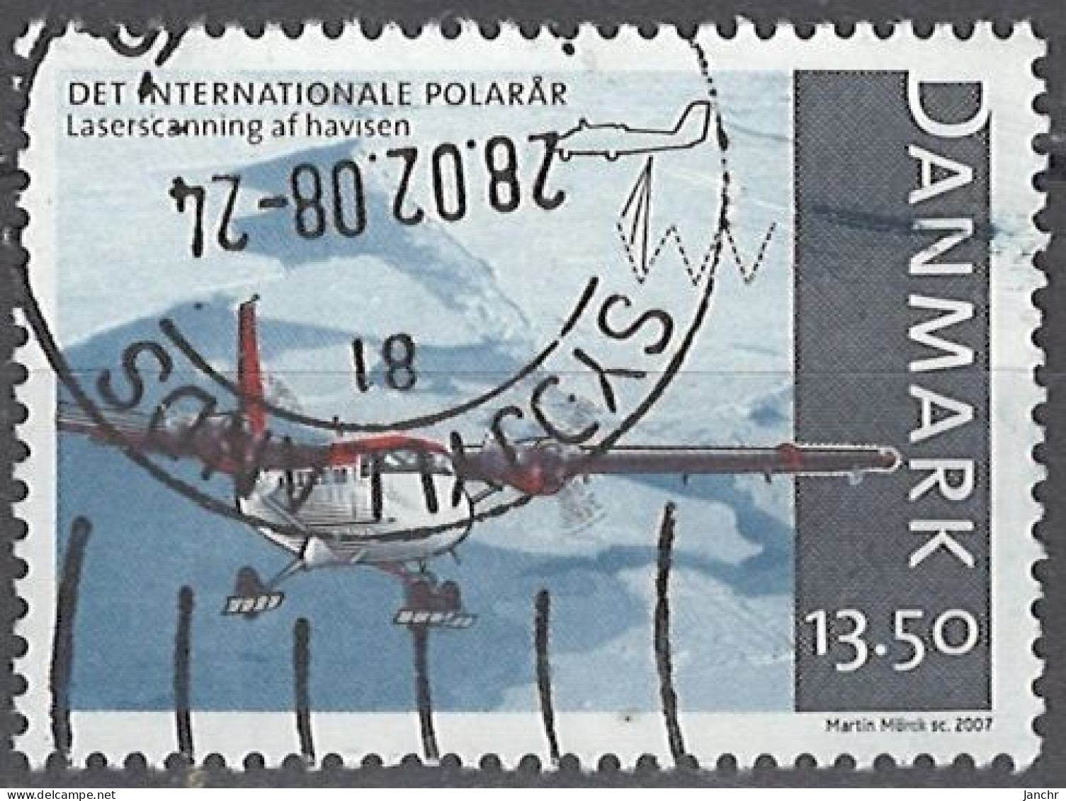 Denmark 2007. Mi.Nr. 1460, Used O - Gebraucht