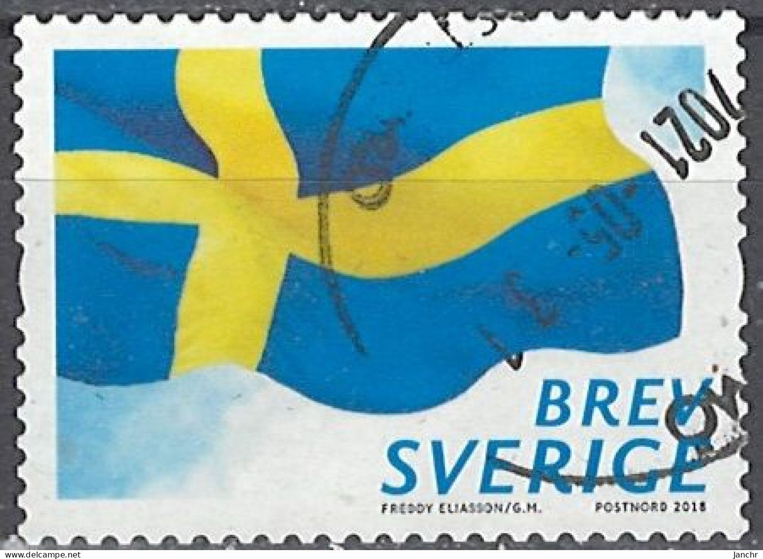 Sweden 2018. Mi.Nr. 3235, Used O - Gebruikt