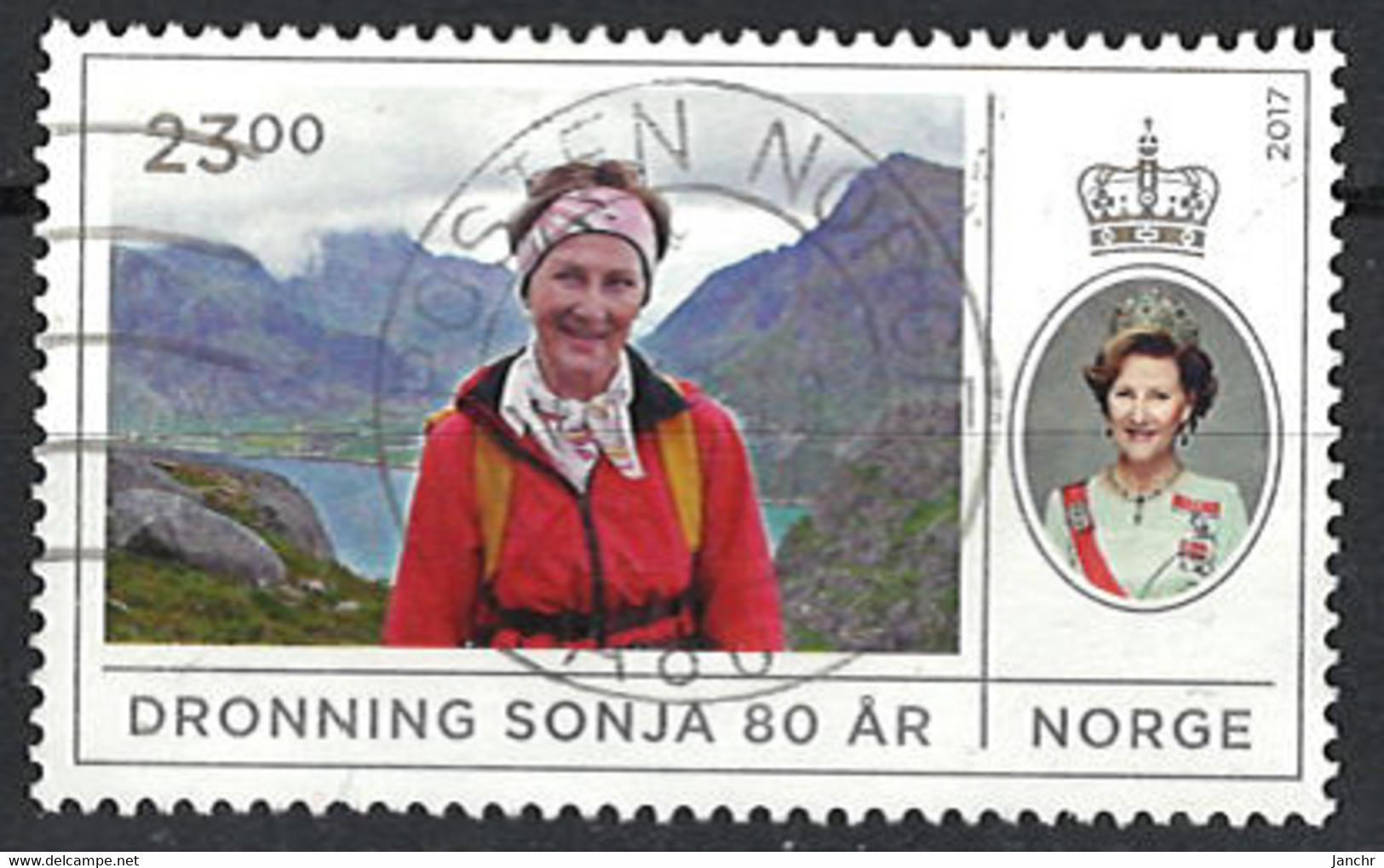 Norwegen Norway 2017. Mi.Nr. 1931, Used O - Oblitérés