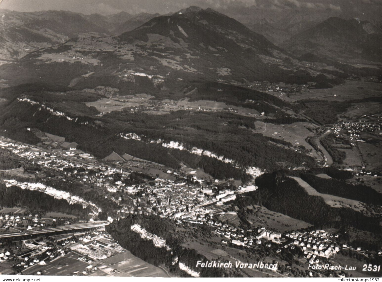 FELDKIRCH, PANORAMA, ARCHITECTURE, MOUNTAIN, AUSTRIA - Feldkirch