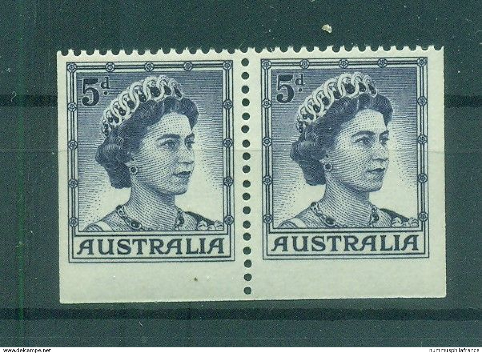 Australie 1959-62 - Y & T N. 253 C./d. - Série Courante (Michel N. 292 E) - Neufs