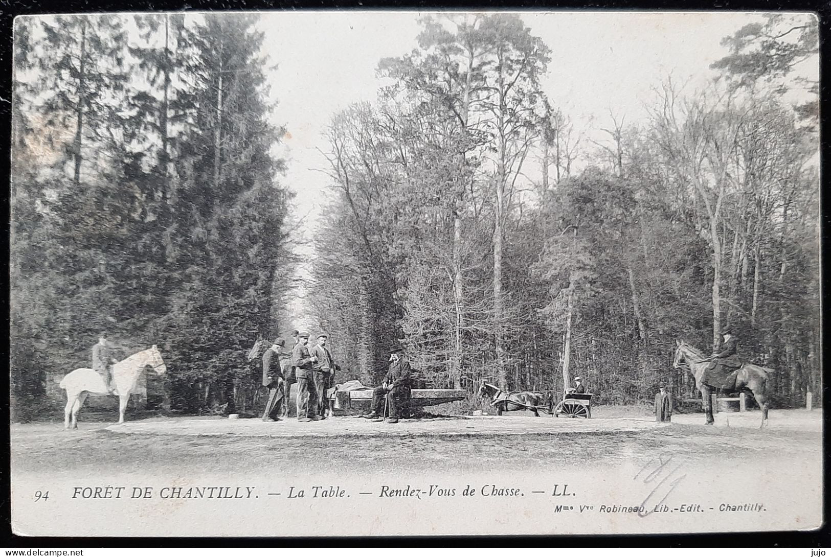 60 - FORET DE CHANTILLY - La Table - Rendez Vous De Chasse - Songeons