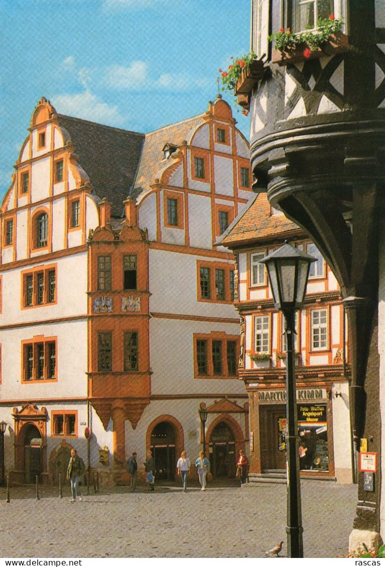 CPM - K - ALLEMAGNE - HESSE - ALSFELD - DAS HOCHZEITSHAUS AM MARKTPLATZ - Alsfeld