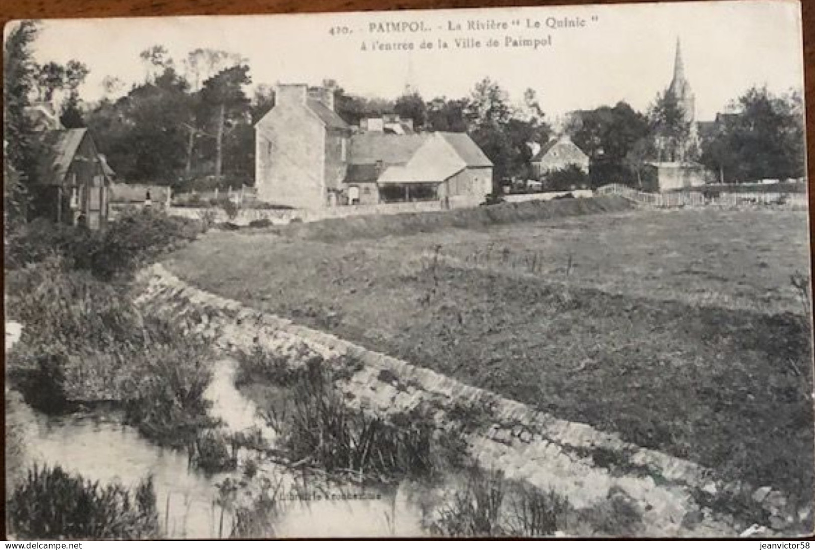 420  Paimpol  La Rivère '"Le Quinic" Entrée  De La  Ville - Paimpol