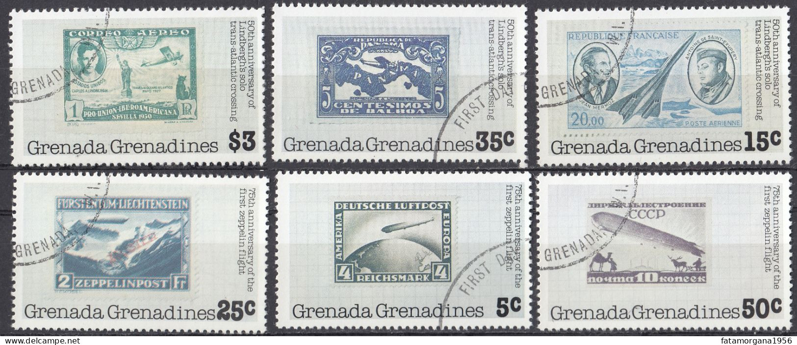 GRENADA GRENADINES - 1978 - Serie Completa USATA Yvert 234/239. - Grenade (1974-...)