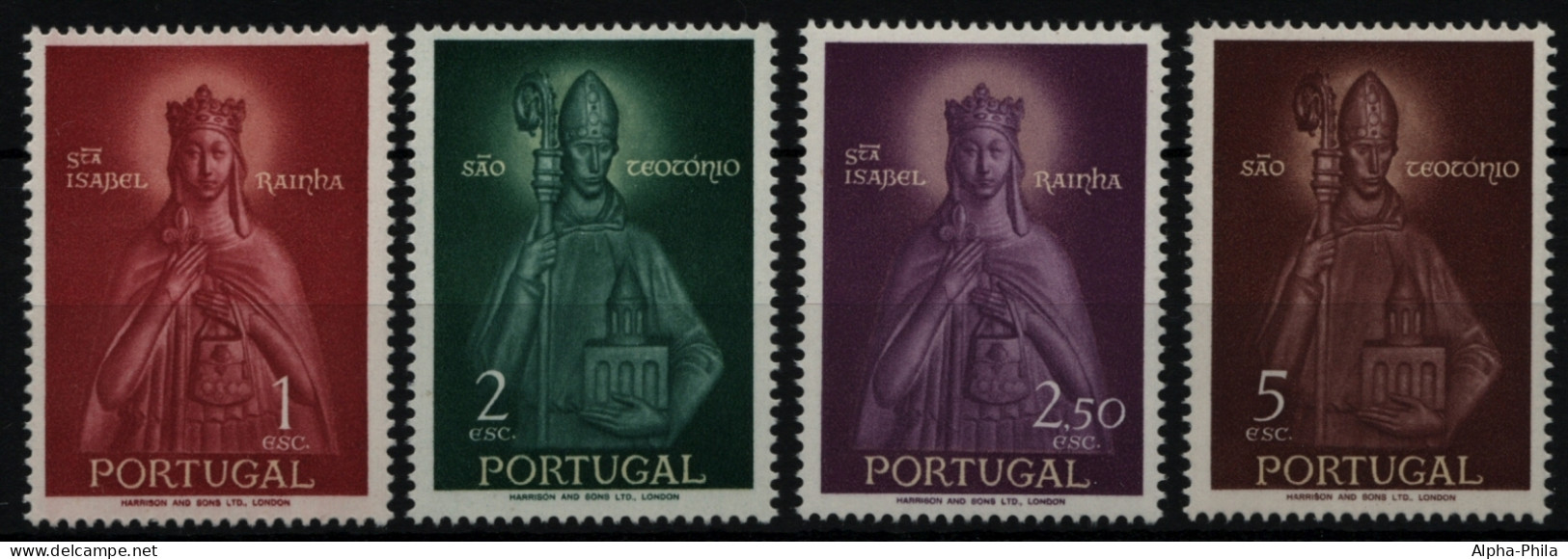 Portugal 1958 - Mi-Nr. 864-867 ** - MNH - Santa Isabella - Nuevos