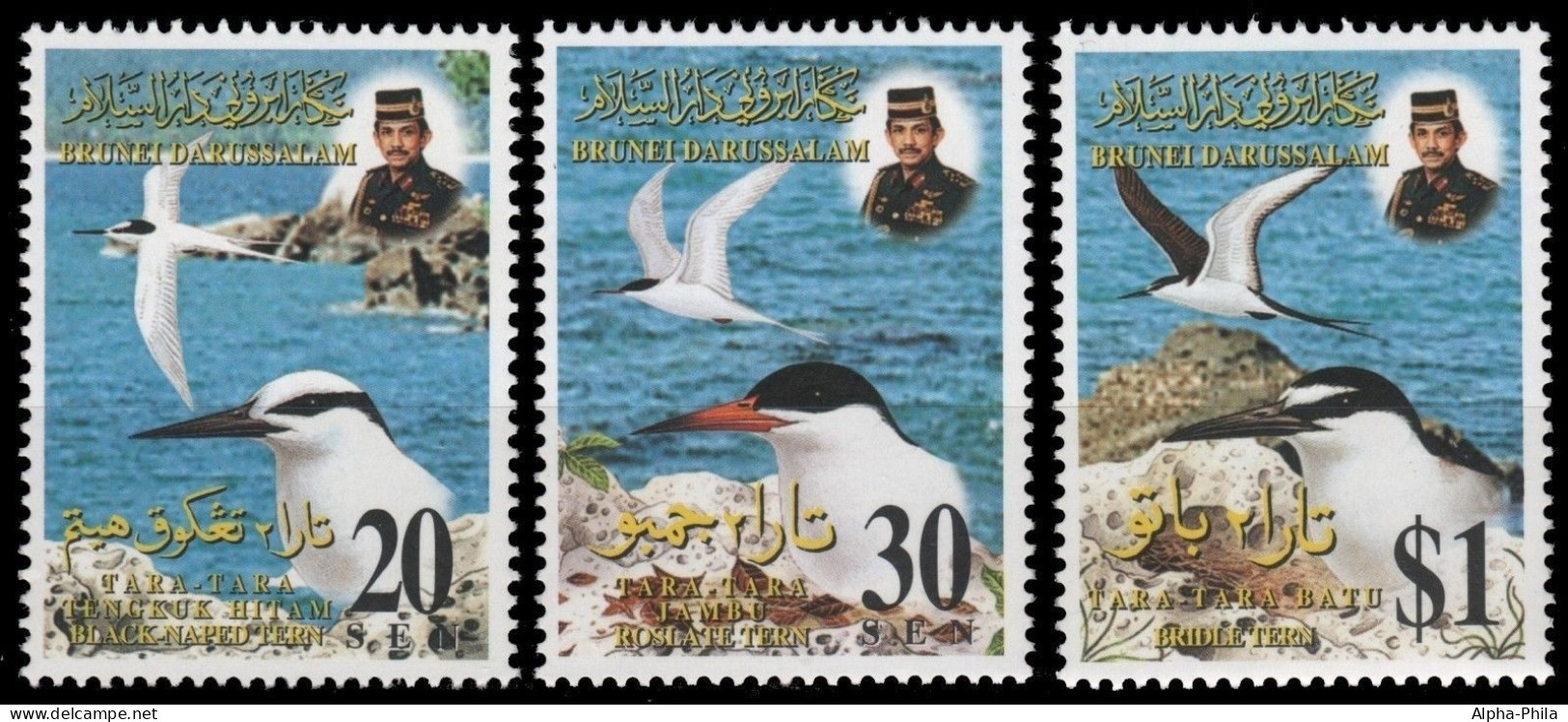 Brunei 1996 - Mi-Nr. 527-529 ** - MNH - Vögel / Birds - Brunei (1984-...)