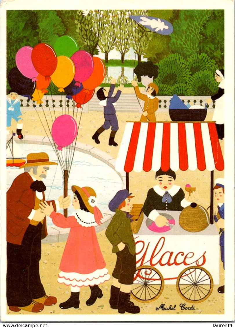 4-1-2024 (4 W 16) France - Humour - Marchand De Glaces - Verkopers