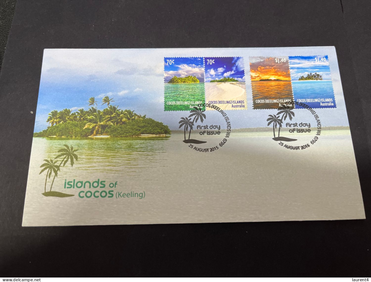 4-1-2024 (4 W 17) Australia FDC - Cocos (Keeling) Islands - 2015 - Cocos (Keeling) Islands