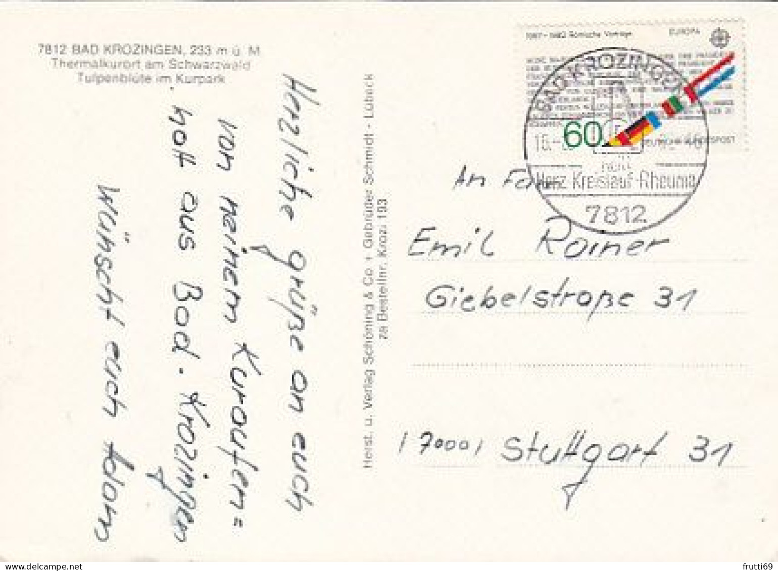 AK 192310 GERMANY - Bad Krozingen - Bad Krozingen