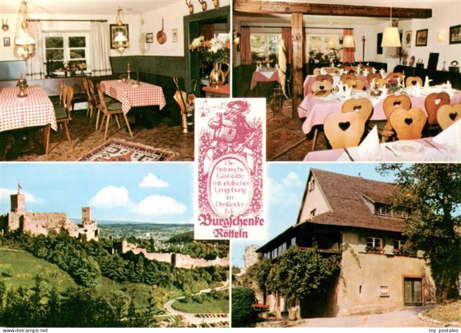 73948407 Loerrach Burg Burgschenke Roetteln Gastraeume - Loerrach