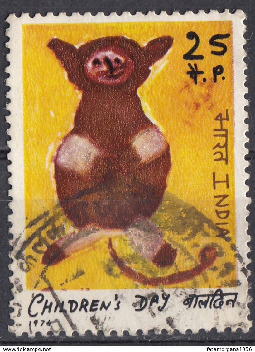 INDIA - 1974 -  Yvert 412 Usato, Come Da Immagine. - Used Stamps