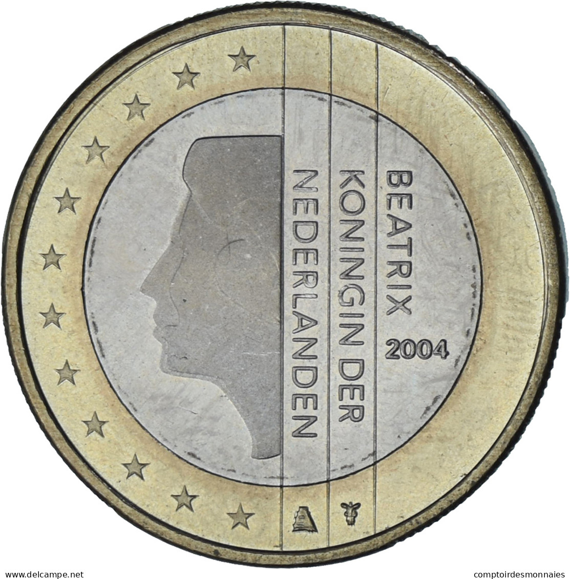 Pays-Bas, Beatrix, Euro, 2004, Utrecht, SUP, Bimétallique, KM:240 - Pays-Bas