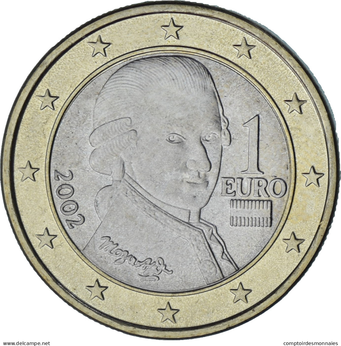 Autriche, Euro, 2002, Vienna, SUP, Bimétallique, KM:3088 - Austria