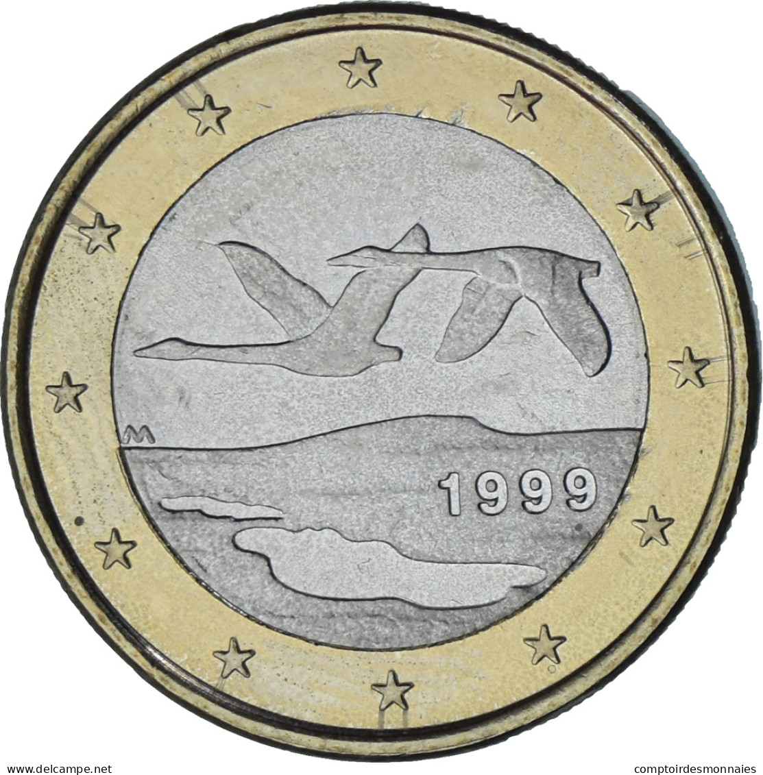 Finlande, Euro, 1999, Vantaa, SUP, Bimétallique, KM:104 - Finlandia