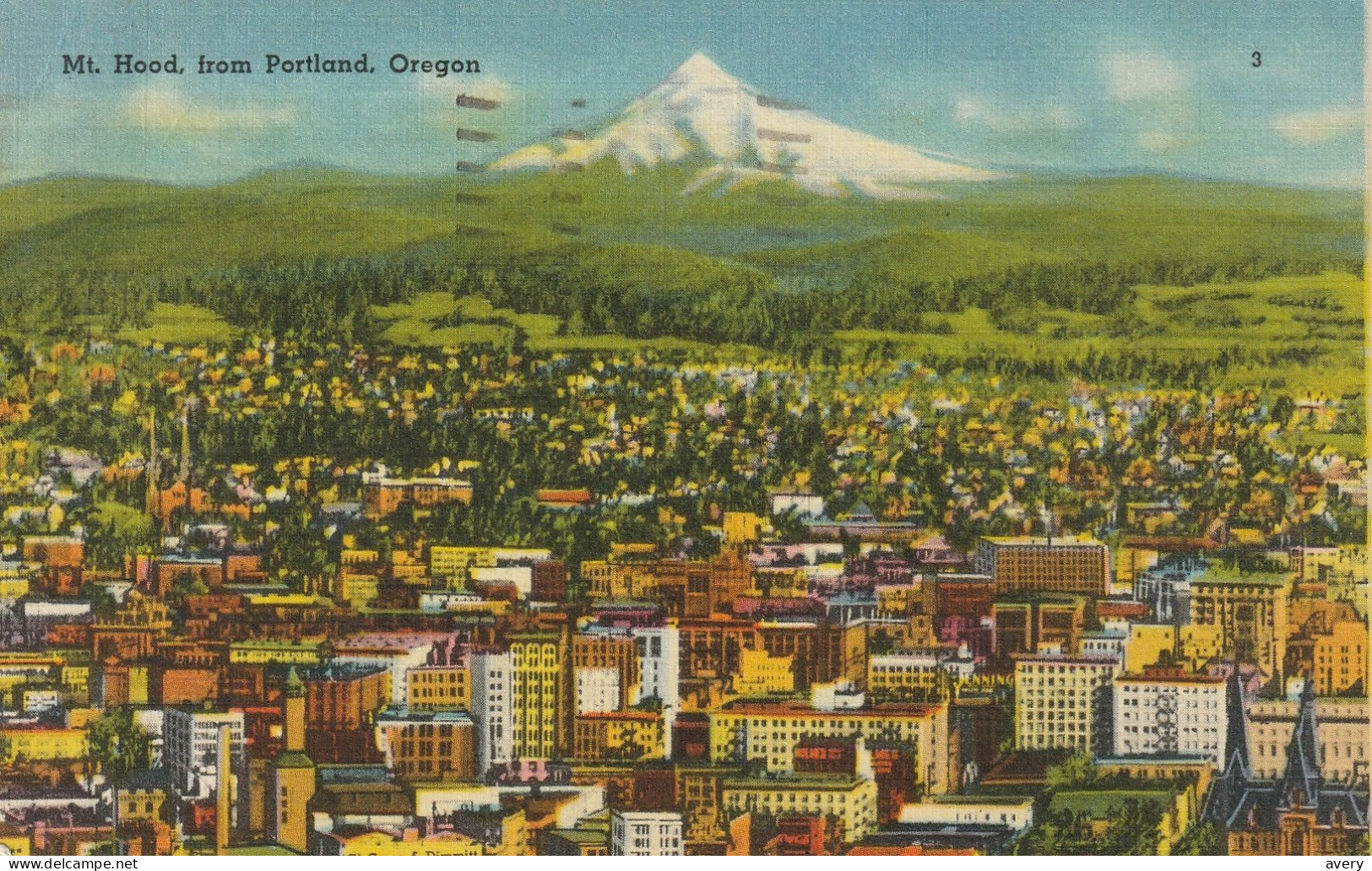 Mount Hood From Portland, Oregon - Portland