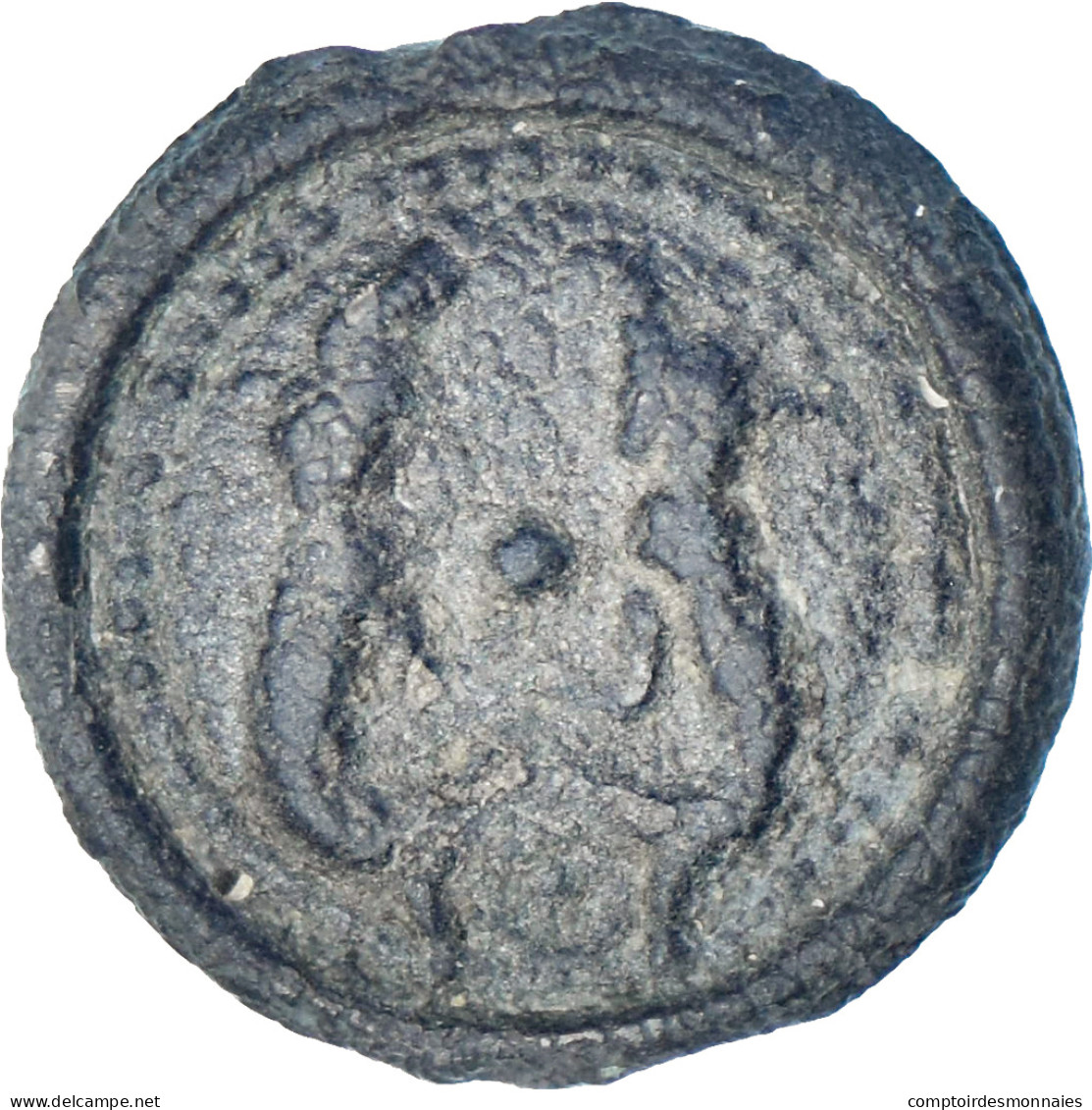 Suessions, Bronze Aux Animaux Affrontés, C. 60-50 BC, Classe II, Potin, TB+ - Keltische Münzen