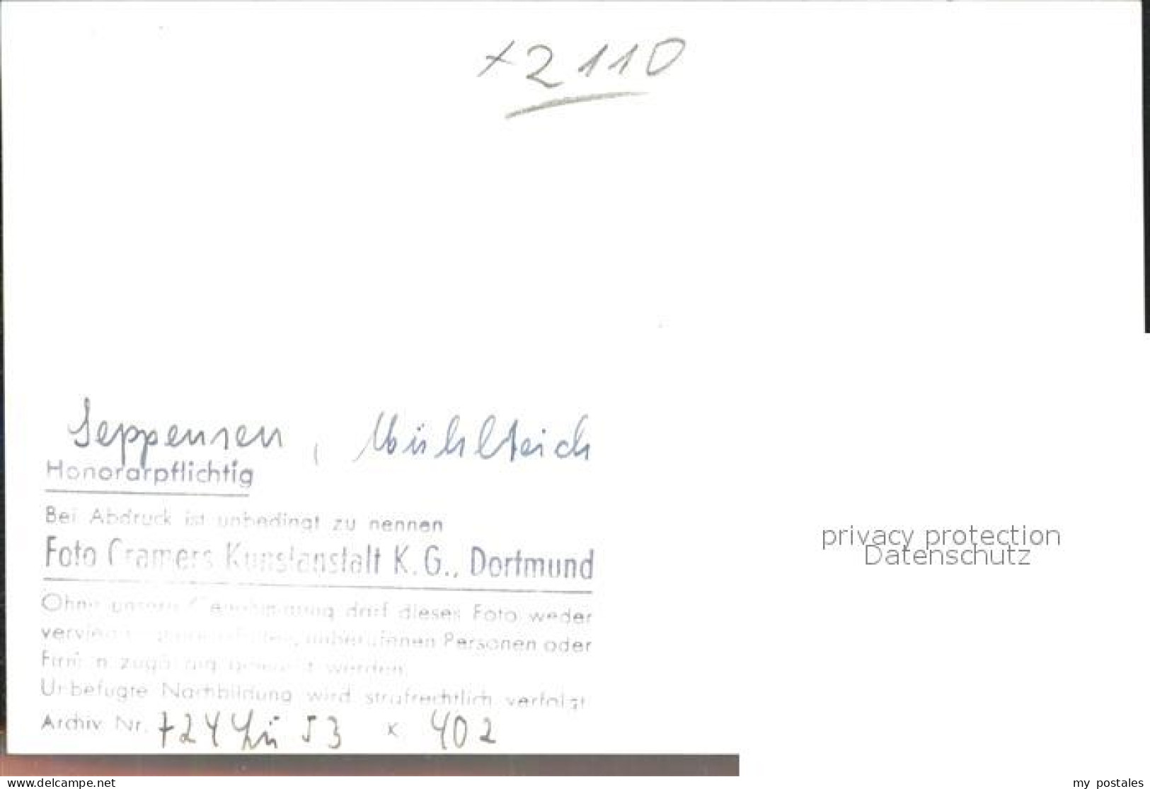 42056016 Seppensen Muehlteich Buchholz In Der Nordheide - Buchholz