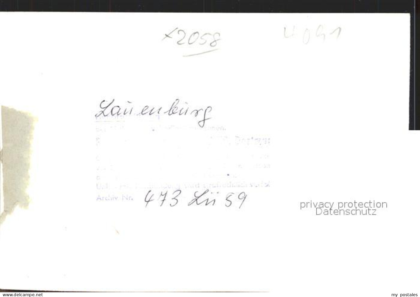 42054657 Lauenburg Elbe  Lauenburg Elbe - Lauenburg