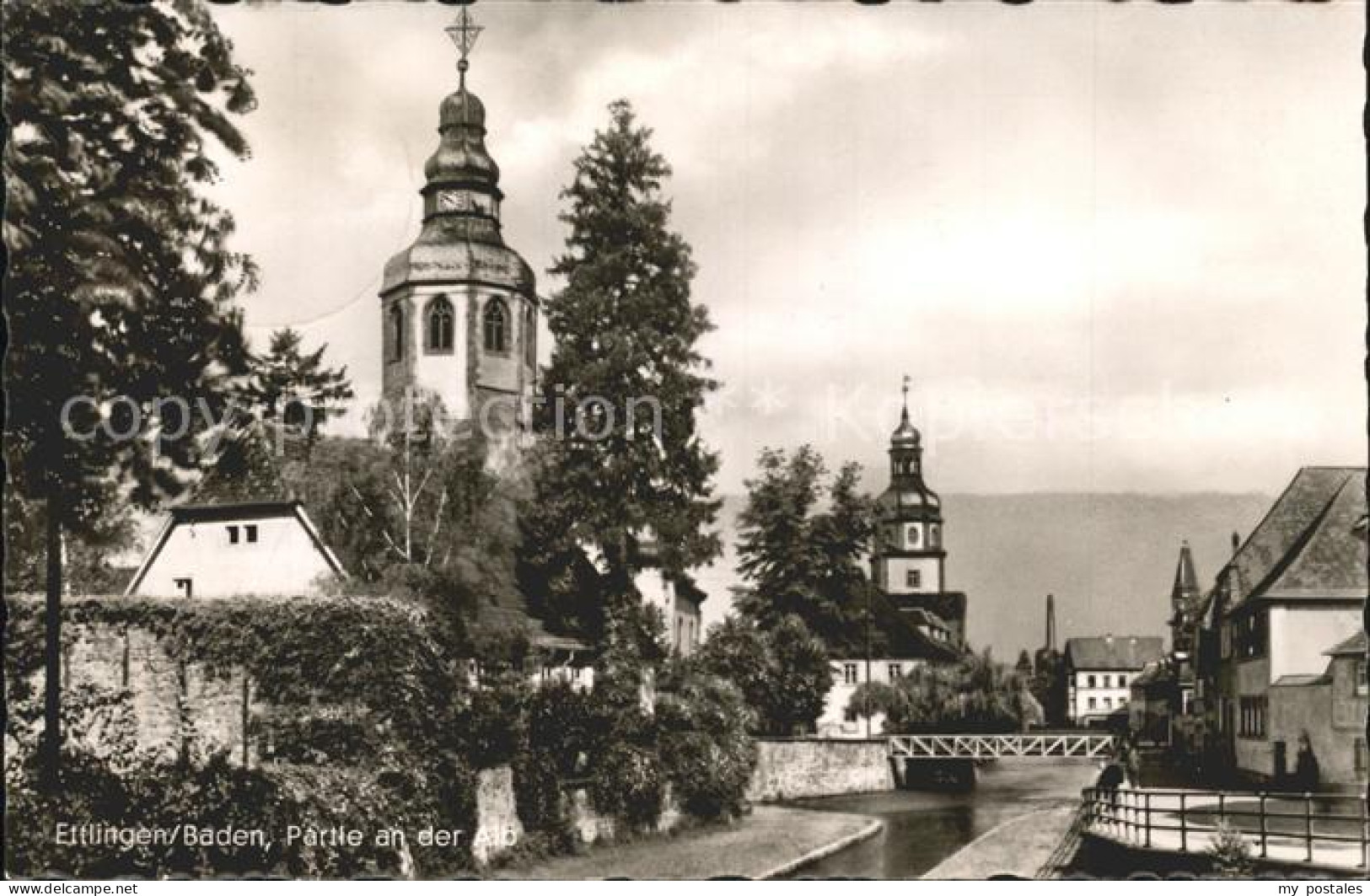 42027628 Ettlingen Alb Kirche Ettlingen - Ettlingen