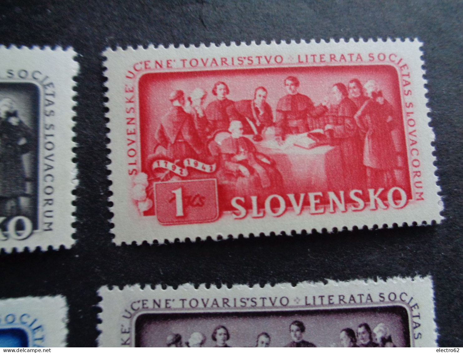 Slovaquie Slovensko Slowakei Slovakia 1942 Anniversaire Société Littéraire Slovaque - Unused Stamps