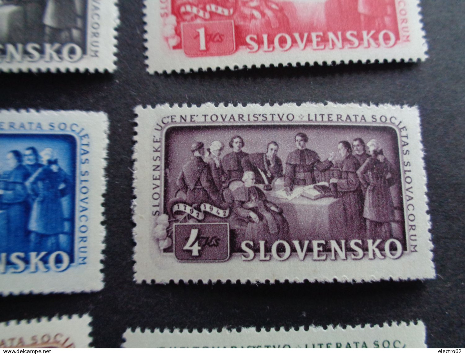 Slovaquie Slovensko Slowakei Slovakia 1942 Anniversaire Société Littéraire Slovaque - Nuovi