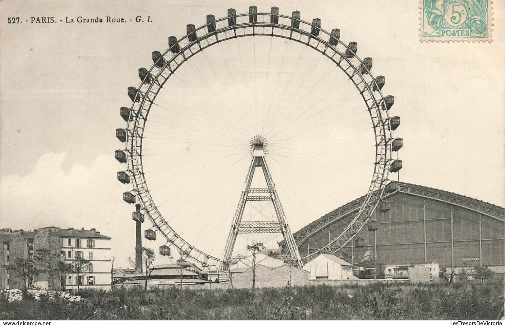 FRANCE - Paris - La Grande Roue - Carte Postale Ancienne - Other & Unclassified