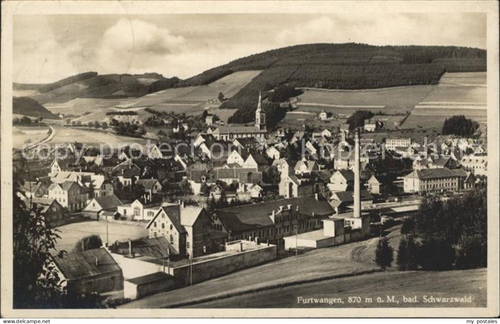 41987711 Furtwangen Panorama Schwarzwald Furtwangen - Furtwangen