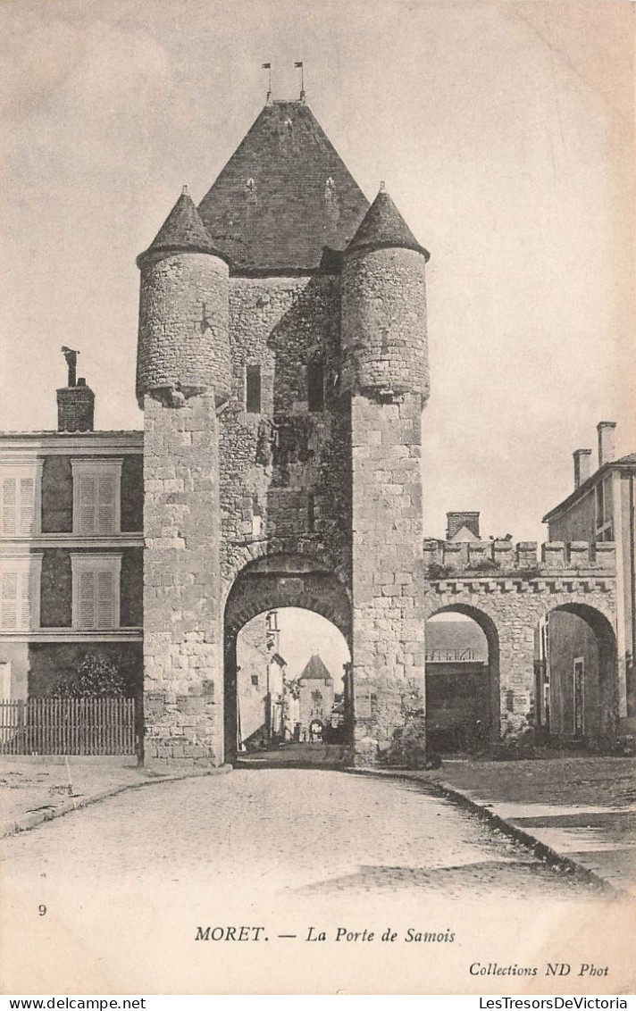 FRANCE - Moret - Vue Générale De La Porte De Samois - Carte Postale Ancienne - Moret Sur Loing