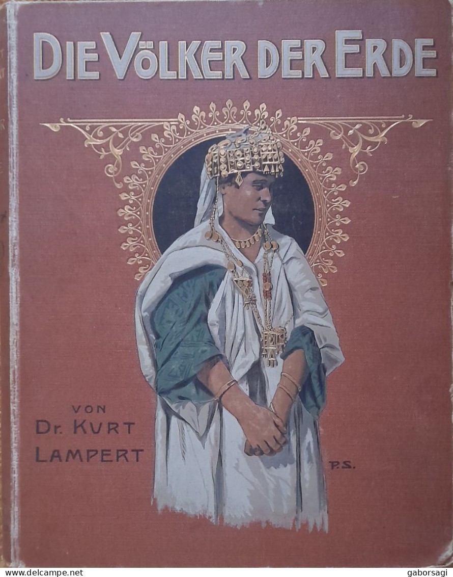 Die Völker Der Erde - Dr.Kurt Lampert - Erster Band - Arqueología