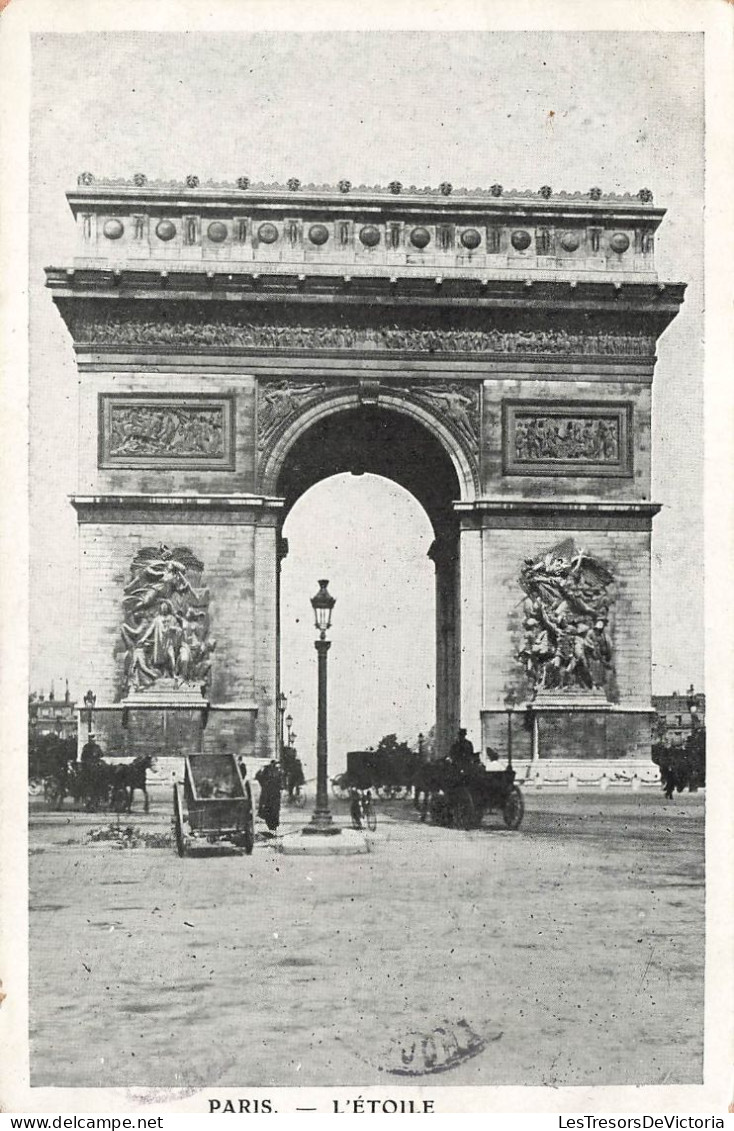 FRANCE - Paris - L'étoile - Carte Postale Ancienne - Arc De Triomphe