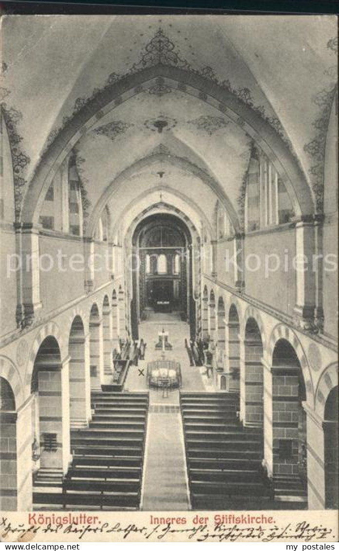 41984829 Koenigslutter Elm Inneres Der Stiftskirche Koenigslutter - Königslutter