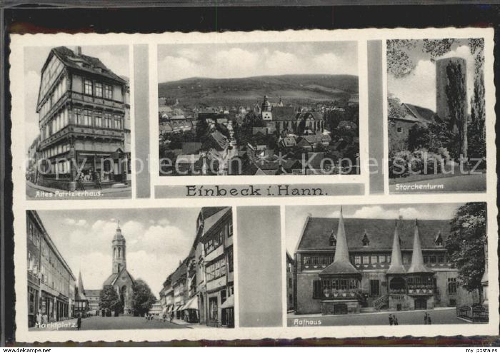 41984737 Einbeck Niedersachsen Storchenturm Patrizierhaus Rathaus Einbeck - Einbeck