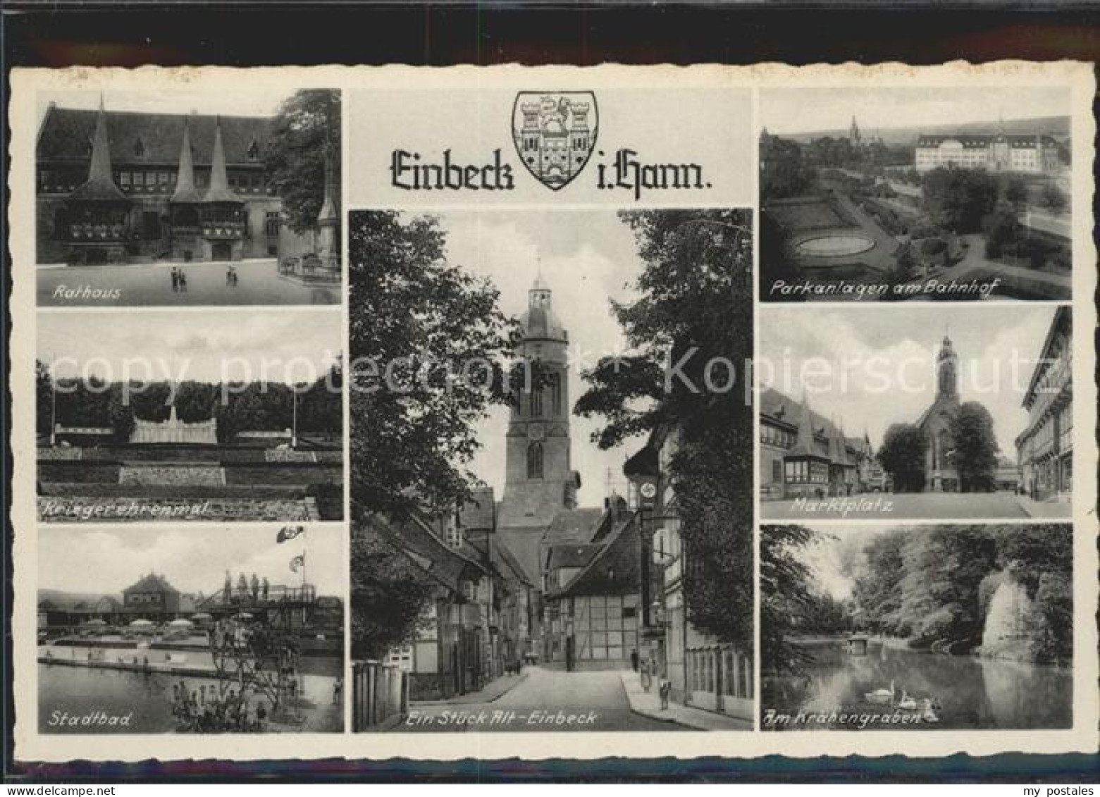 41984730 Einbeck Niedersachsen Rathaus Stadtbad Marktplatz Einbeck - Einbeck