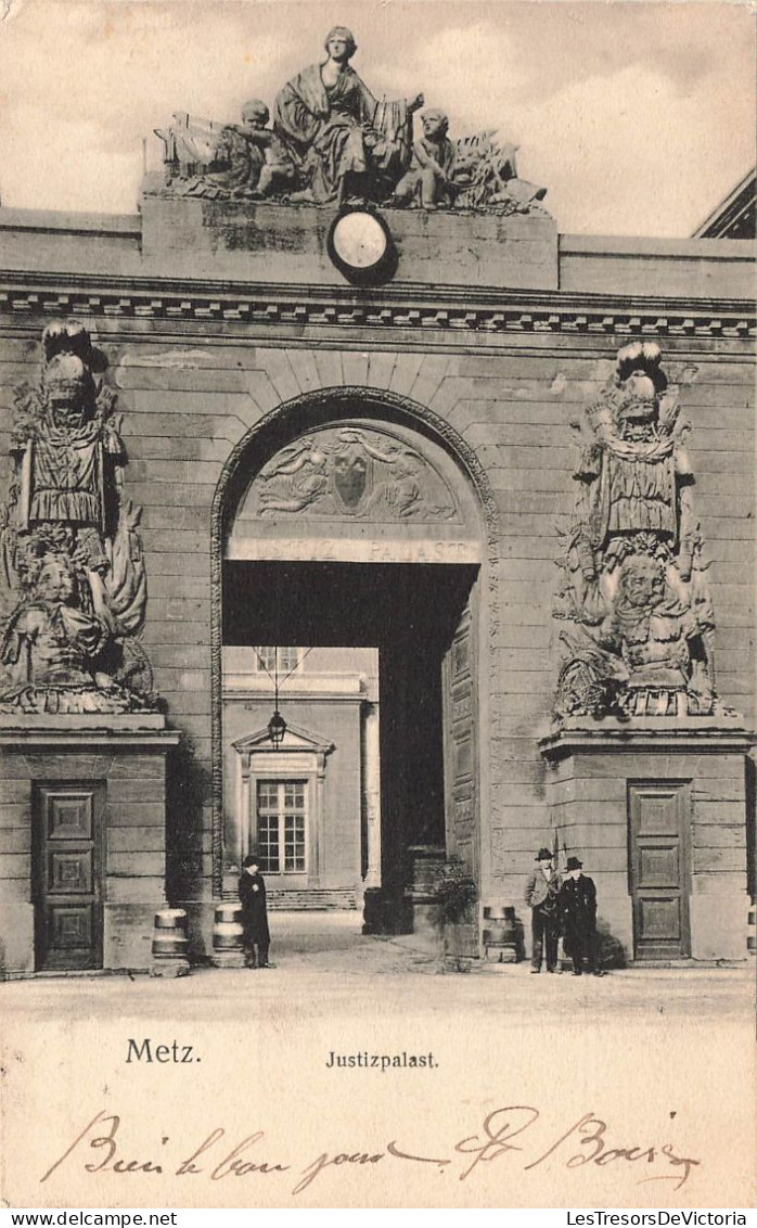 FRANCE - Metz - Vue Générale Du Palais De Justice - Carte Postale Ancienne - Metz