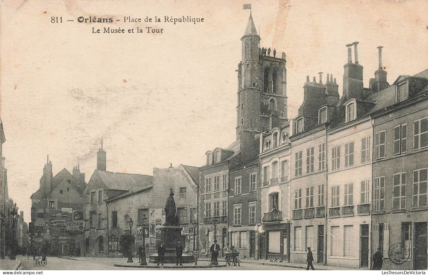 FRANCE - Orléans - Place De La République - Le Musée Et La Tour - Carte Postale Ancienne - Orleans