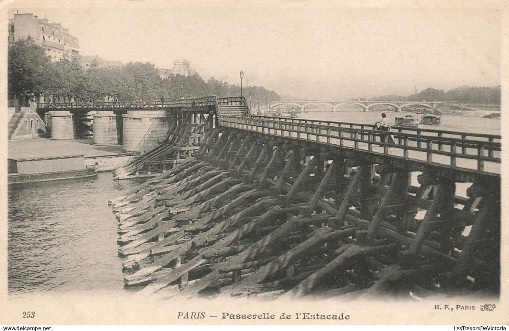 FRANCE - Paris - Passerelle De L'Estacade - Carte Postale Ancienne - Other & Unclassified