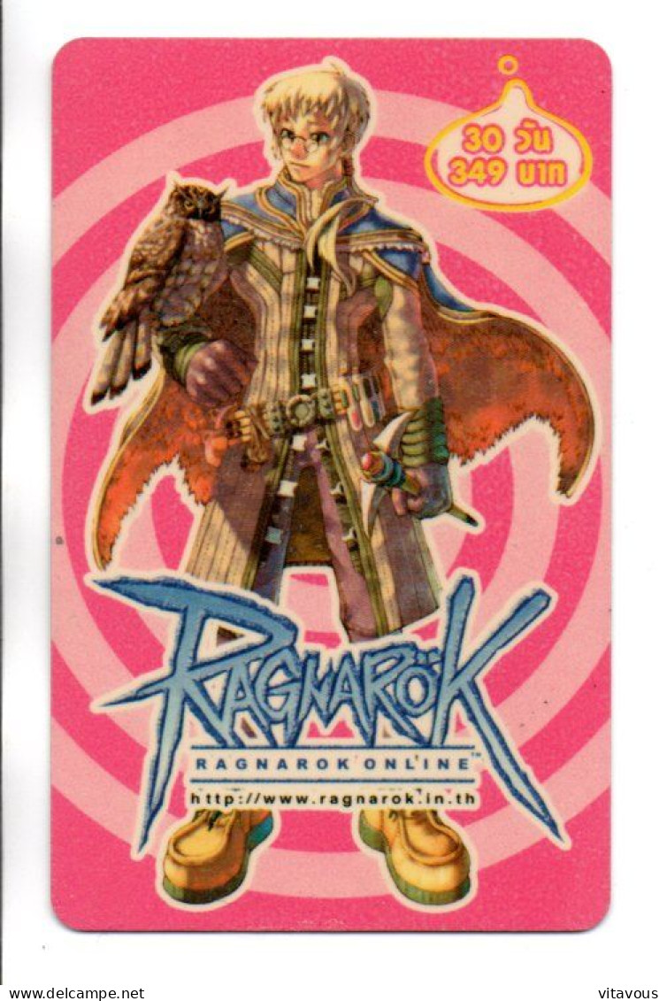 RAGNAROK Carte Prépayée Thailande Card  (R 821) - Tailandia