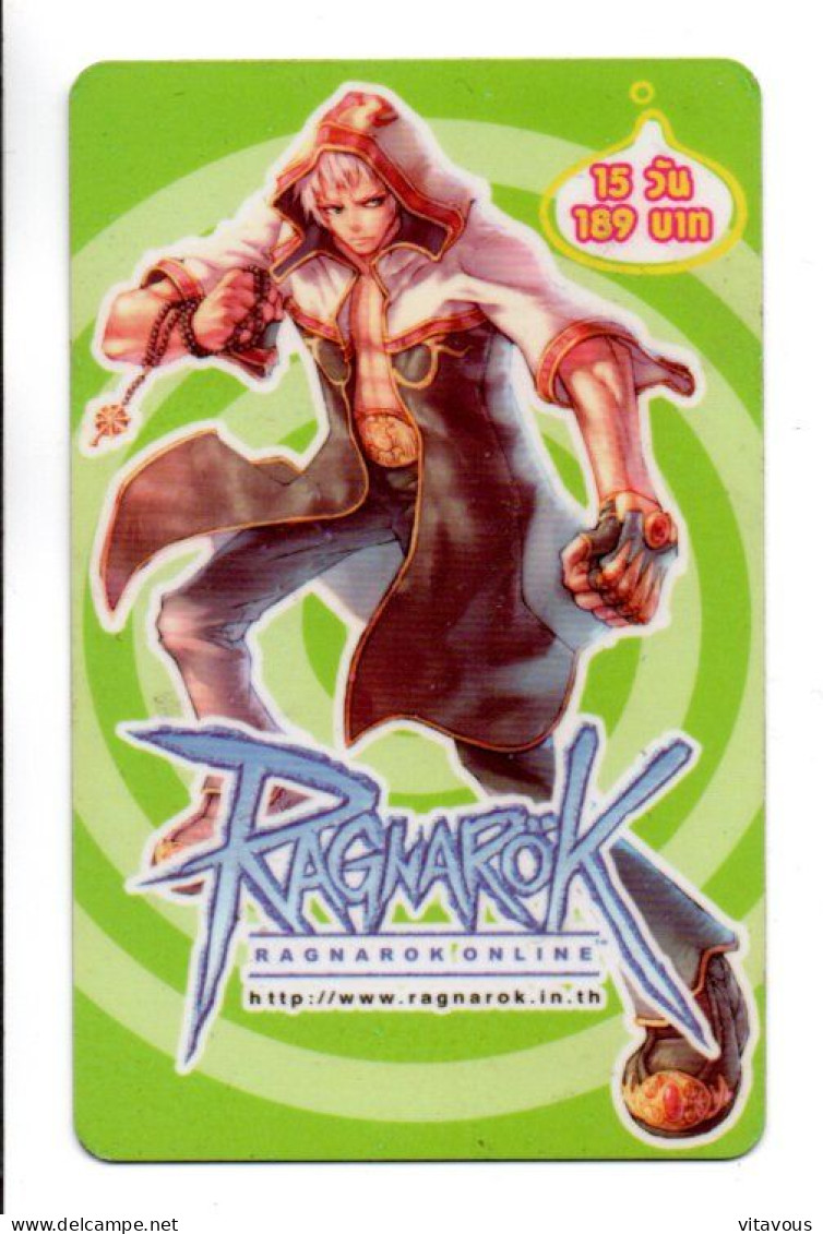 RAGNAROK Carte Prépayée Thaïlande Card  (R 822) - Thaïlande