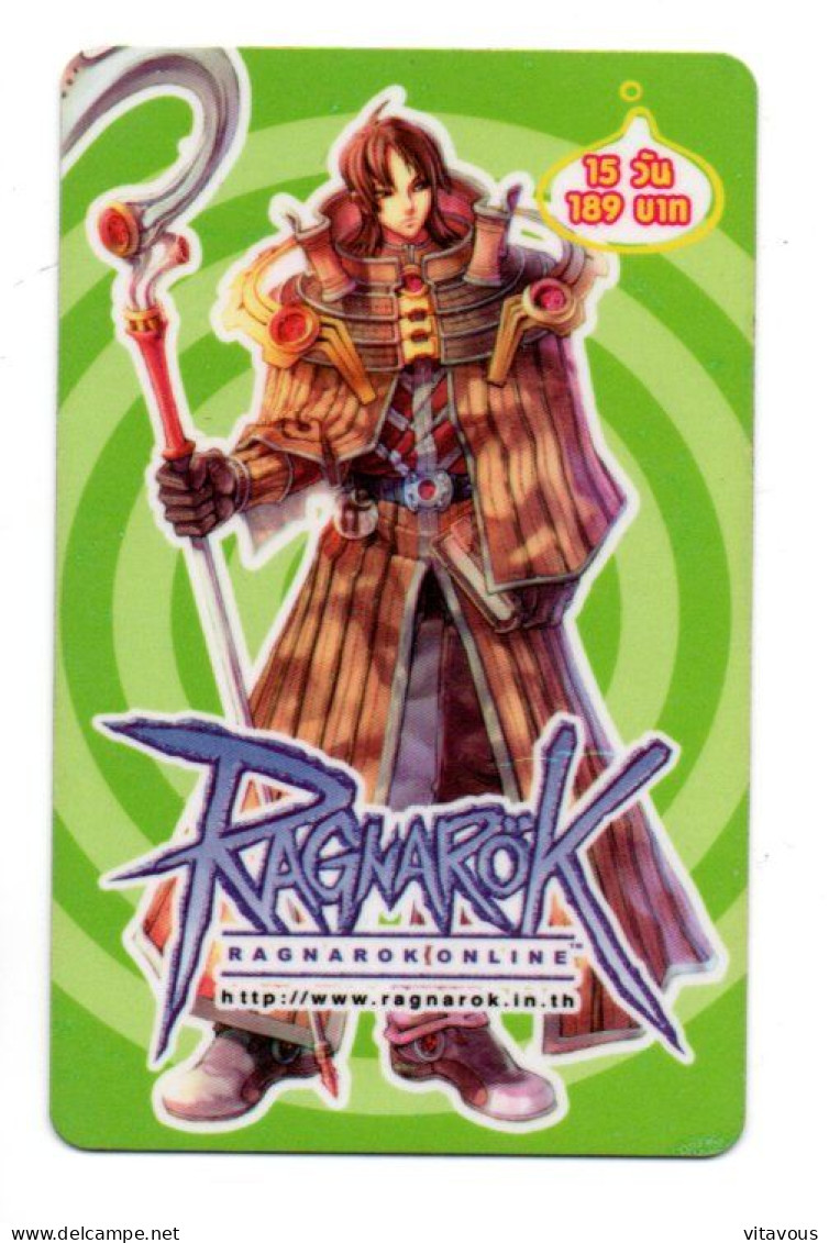 RAGNAROK Carte Prépayée Thailande Card  (R 823) - Thailand