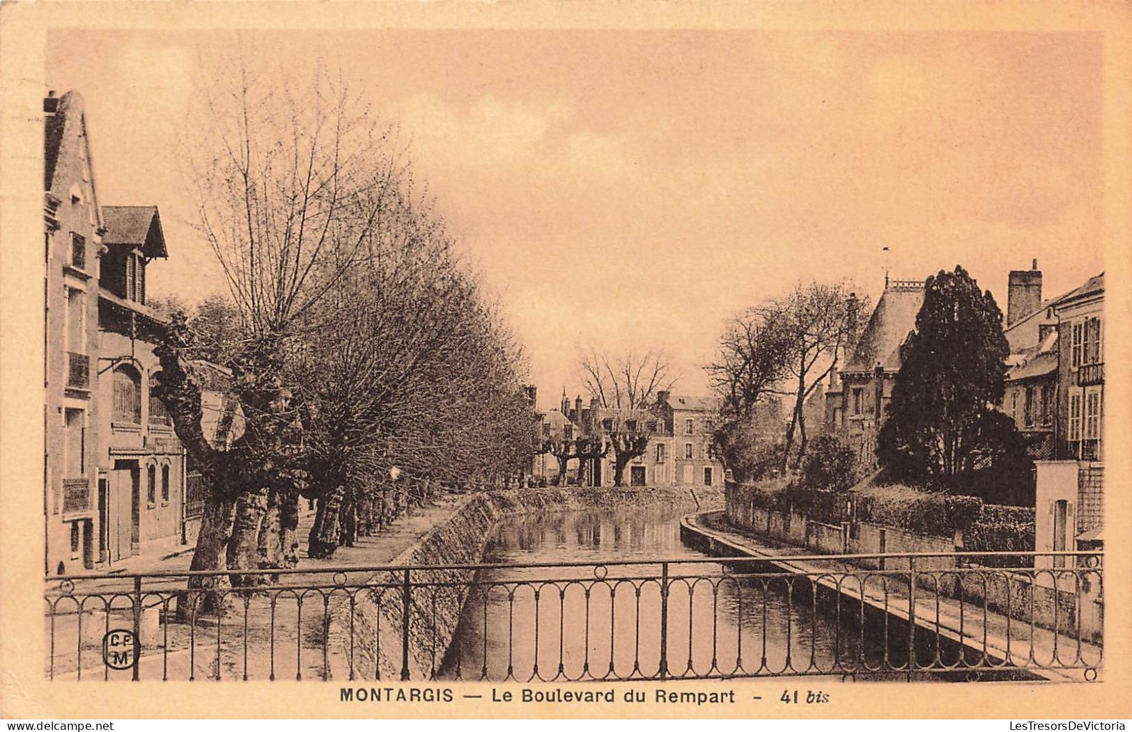 FRANCE - Montargis - Le Boulevard Du Rempart - Carte Postale Ancienne - Montargis