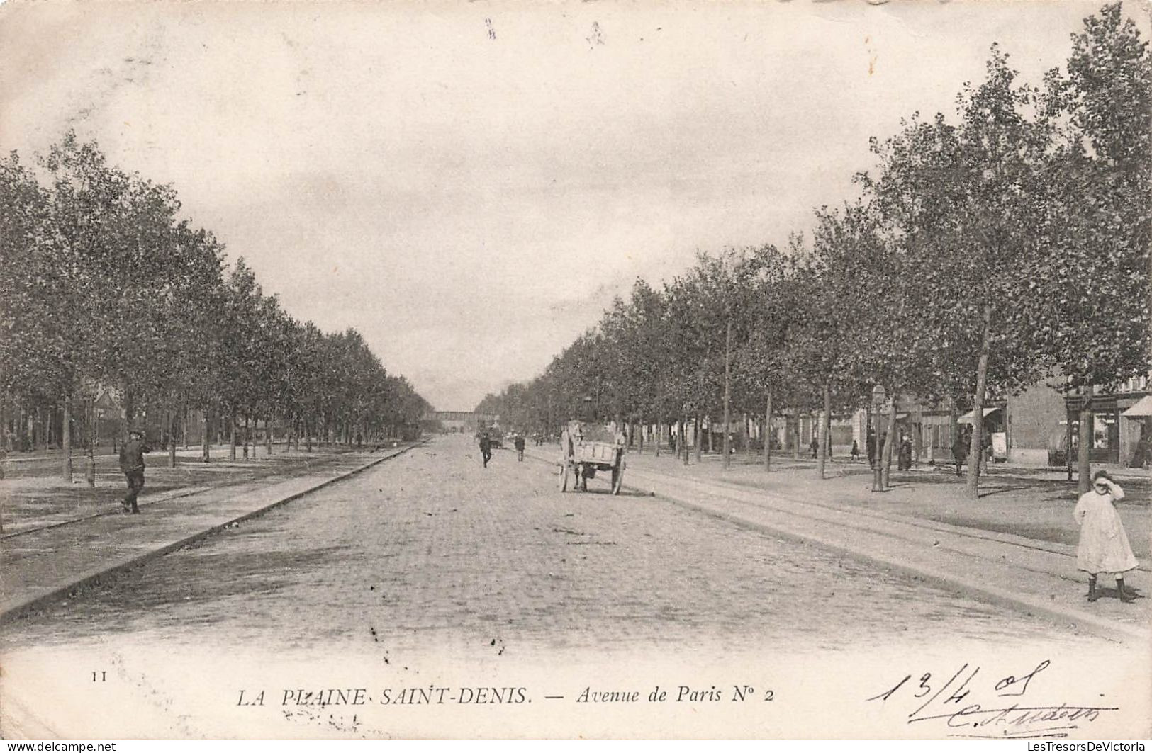 FRANCE - La Plaine Saint Denis - Avenue De Paris - Carte Postale Ancienne - Other & Unclassified