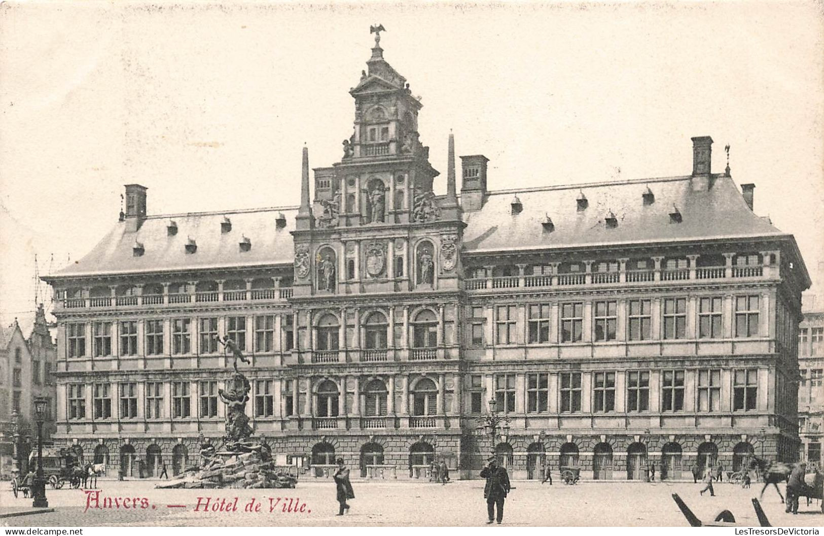 BELGIQUE - Anvers - Vue Générale De L'hôtel De Ville - Carte Postale Ancienne - Antwerpen