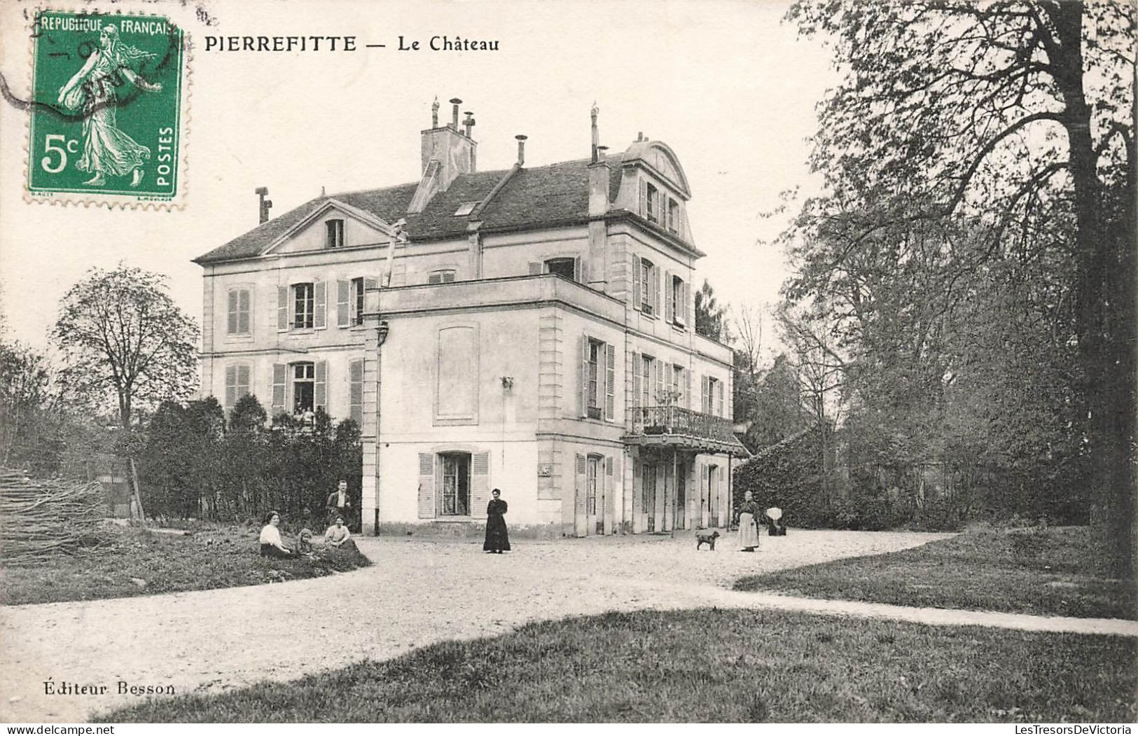 FRANCE - Pierrefitte - Le Château - Carte Postale Ancienne - Autres & Non Classés