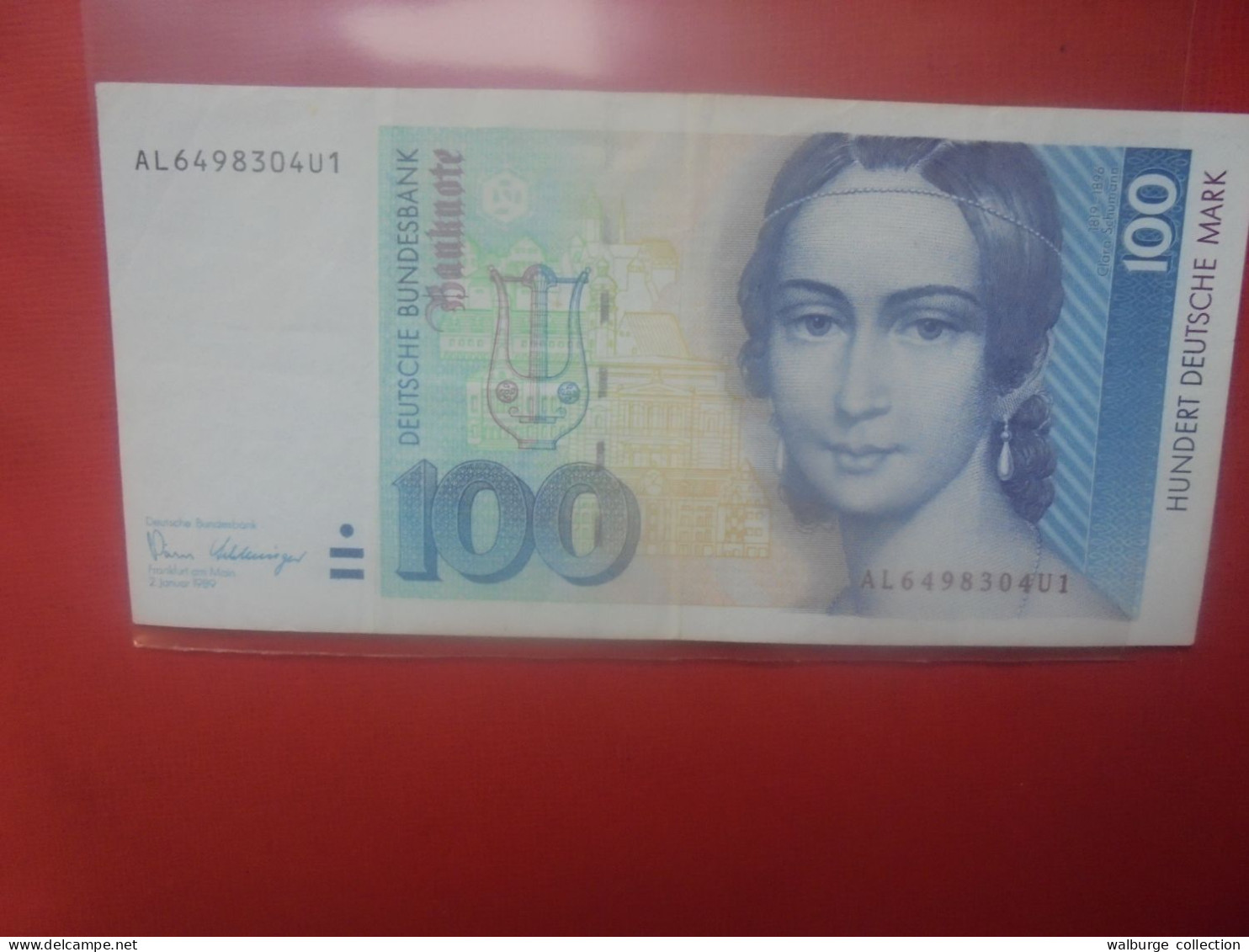 Deutsche Bundesbank 100 MARK 1989 Circuler (ALL.2) - 100 Deutsche Mark